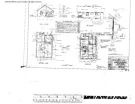 Northern Pacific Engineering Drawing, Union Pacific Section Facilities at Attalia, Washington, 1952