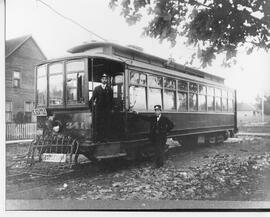 Seattle Electric Company Car 341, Seattle, Washington, circa 1910