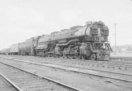 Northern Pacific steam locomotive 5100, circa 1952.