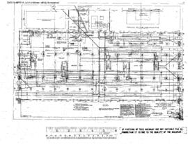 Great Northern Engineering Drawing, Engine and Boiler House at South Klamath, Oregon, 1940