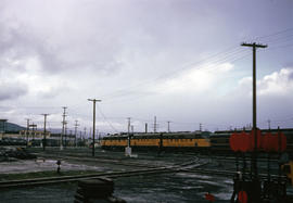 Spokane, Portland and Seattle Railway diesel locomotive 750 at Portland, Oregon in 1966.