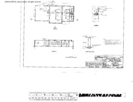 Northern Pacific Engineering Drawing, Union Pacific Station Facilities at Attalia, Washington, 1952