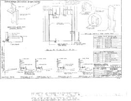 Great Northern Engineering Drawing, Car Shop at Interbay, Washington, 1968