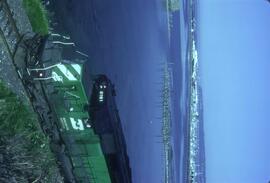 Burlington Northern 8161 at Blaine, Washington in 1994.