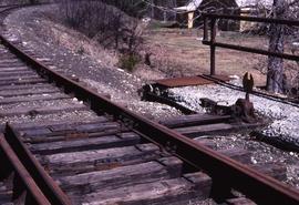 Burlington Northern switchstand at Easton, Washington, in 1887.