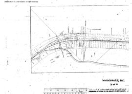 Plat Map of Northern Pacific Facilities at Weeksville, Montana, 1974