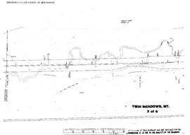 Plat Map of Great Northern Facilities at Twin Meadows, Montana, 1973