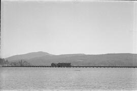 Northern Pacific Steam Locomotive 1913, Silver Beach, Washington, undated