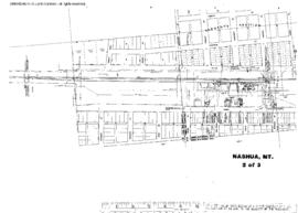 Plat Map of Great Northern Facilities at Nashua, Montana, 1942