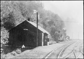 Northern Pacific station at Ketron, Washington, circa 1927.