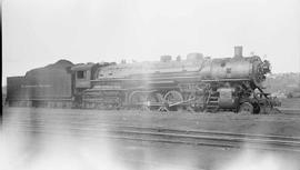 Northern Pacific steam locomotive 2608 at Seattle, Washington, in 1937.