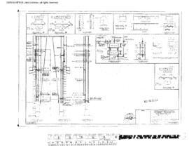 Great Northern Engineering Drawing, Car Shop at Interbay, Washington, 1968