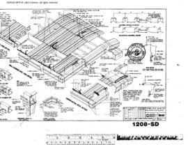 Burlington Northern Engineering Drawing, Wastewater Treatment Facility at Interbay, Washington, 1976