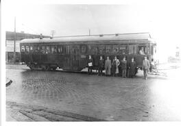 Seattle & Rainier Valley Railway Car 104 in Seattle, Washington, 1915