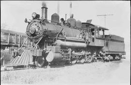 Pacific Coast Railroad steam locomotive number 15 at Seattle, Washington, circa 1930.