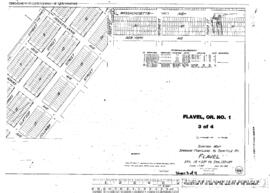 Plat Map of Spokane, Portland, and Seattle Railway Facilities at Flavel, Oregon, 1916