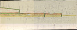 Great Northern Plat Map, Quincy, Washington.  Quincy Easement, Milepost 1615, undated