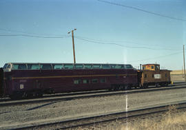 National Railway Supply (NRS) Corporation passenger car 503 at Hinkle, Oregon on August 6, 1983.