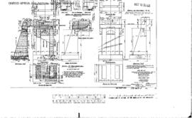 Great Northern Engineering Drawing: Abutment 1 and 4, Bridge 20 - Undercrossing, North of Clayton...