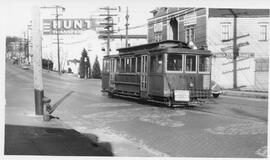 Seattle Municipal Railway cable car 42, Seattle, Washington, 1940