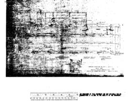 Spokane, Portland, and Seattle Railway Engineering Drawing, Diesel Shop at Vancouver, Washington,...