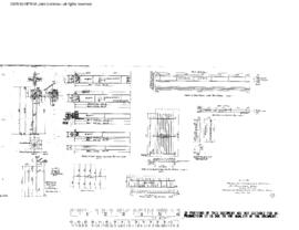 Northern Pacific Engineering Drawing, Depot at Pullman, Washington, 1916