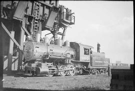 Northern Pacific steam locomotive 1092 at Tacoma, Washington, in 1935.