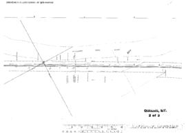 Plat Map of Northern Pacific Facilities at Quinns, Montana, 1945