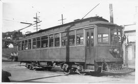 Seattle & Rainier Valley Railway Car 29 in Seattle, Washington, 1935