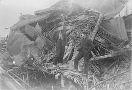 A Great Northern Railway accident, undated.