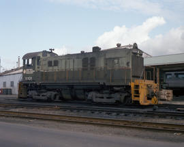 British Columbia Railway Company diesel locomotive 1001 at North Vancouver, British Columbia on J...