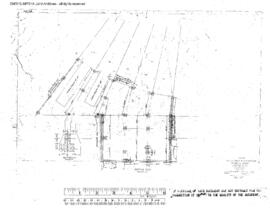 Spokane, Portland, and Seattle Railway Engineering Drawing, Roundhouse at Vancouver, Washington, ...
