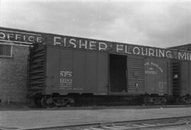 Spokane, Portland and Seattle Boxcar 12183, Bellingham, Washington, undated