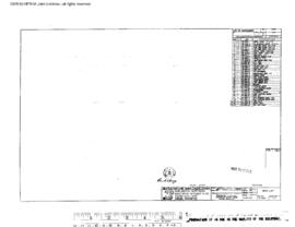 Burlington Northern Engineering Drawing, Wastewater Treatment Facility at Auburn, Washington, 1977