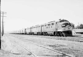 Northern Pacific North Coast Limited at East Auburn, Washington, in 1953.