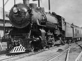 Northern Pacific steam locomotive number 2265 at Argo, Washington, 8904.