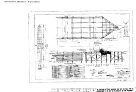Northern Pacific Engineering Drawing: Detail Protection Pier 3, Bridge 3.2 (72.2) - Hoquiam River...
