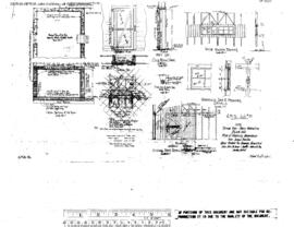 Northern Pacific Engineering Drawing, Warehouse and Service Track for Grays Harbor Pea Growers As...