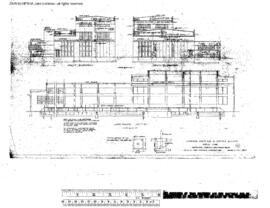 Spokane, Portland, and Seattle Railway Engineering Drawing, Diesel Shop at Vancouver, Washington,...