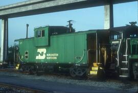 Burlington Northern 12410 at Vancouver, British Columbia in 1992.