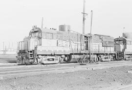 Chicago, Milwaukee, St. Paul & Pacific Railroad Company diesel locomotive number 5507 at Taco...