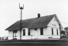 Great Northern Depot at Pillsbury, North Dakota, 1968