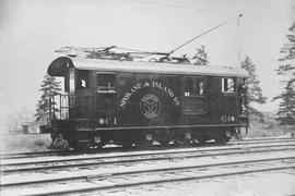 Spokane & Inland Railway Electric Locomotive Number C1, circa 1906.