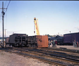 British Columbia Railway Company accident at North Vancouver, British Columbia on July 10, 1980.