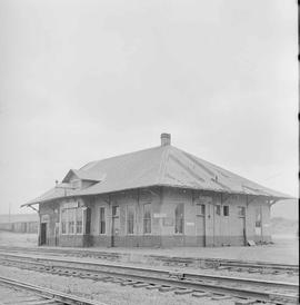 Northern Pacific station at Everett, Washington, in 1967.