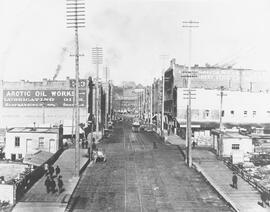 Front Street Cable Railway car, Seattle, Washington, 1900