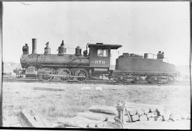 Northern Pacific steam locomotive 979 at Brainerd, Minnesota, in 1916.