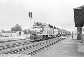 Burlington Northern diesel locomotive 2541 at Auburn, Washington in 1971.