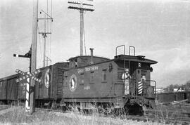 Great Northern Caboose X629, Bellingham, Washington, undated