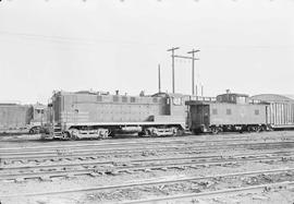 Northern Pacific diesel locomotive number 425 at Tacoma, Washington.